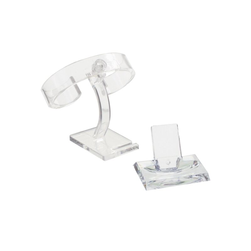 Supporto per orologio in plexiglass